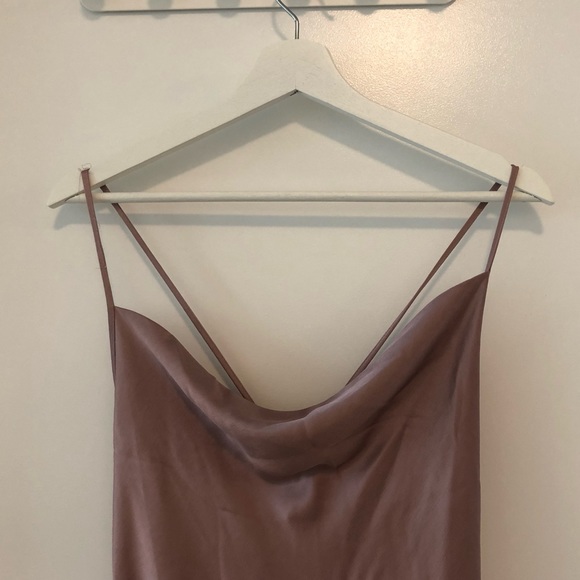 🆕 EVER NEW Pink Satin Evening Dress - Picture 4 of 7